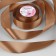 Satin tape, 40 mm × 23 ± 1 m, bronze color No. 117