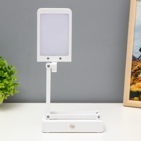 Transformer table lamp LED 3W AKB USB white 15x8.5x42 cm Risalux-12