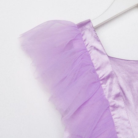 Dress elegant children's KAFTAN, p. 28 (86-92 cm), purple-6