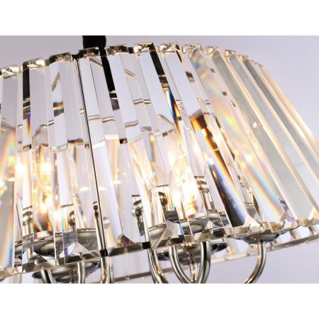 Crystal chandelier with Ambrella Light, Traditional, TR5038, E14, Color Chrome-5