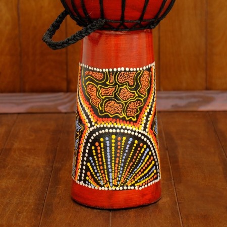 Souvenir musical instrument drum jambe "Color" 50x23x23 cm mix-7