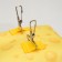 Suspended house "Cheese", 17 x 17 x17 cm