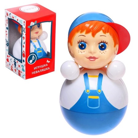 Nevalyashka "Boy", in art packaging