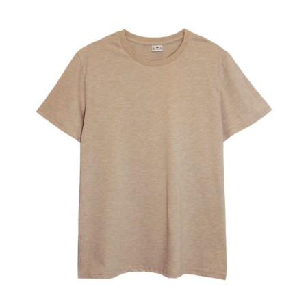 Male T -shirt, size 58, beige color