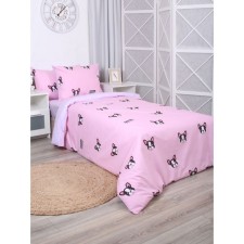Bed linen 1.5 joint venture Dogs, size 150x215 cm, 145x210 cm, 50x70 cm