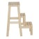 Stool- ladder, 455x310x616, varnish