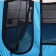 Animal aviary, tent, 8 walls, 70 x 40 cm, blue