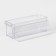 A container for a refrigerator with a lid IDEA, 10 × 30 × 10 cm, the color is transparent
