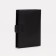 Male purse on the button for auto documents and passports, black color