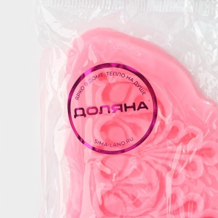 Mold Dolyana "braid", silicone, 17 × 6.5 cm, color mix-5