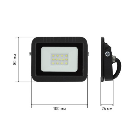 Flight LED street era Pro LPR-061-0-65K-010 10W, 6500K 950LM, IP65-5