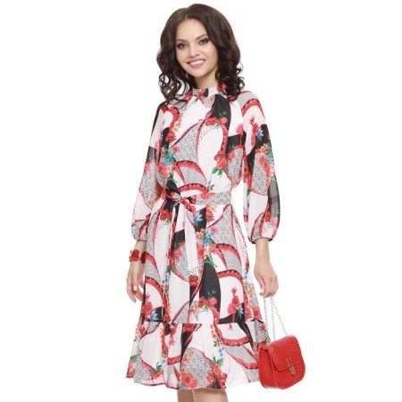 Women's dress "Testing of taste", size 56