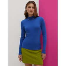 Водолазка женская MiNiMi Fresh, размер 46, цвет cobalto