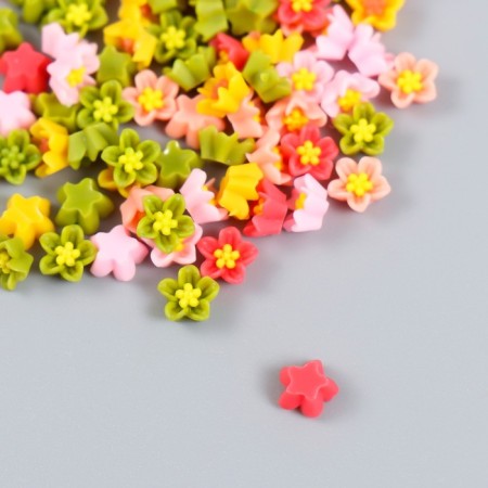 Decor for creativity plastic "Astra Color" set 100 pcs mix 0.6x0.6 cm-2