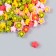 Decor for creativity plastic "Astra Color" set 100 pcs mix 0.6x0.6 cm