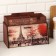 Bread a wooden bread with a stand under the spices "Paris", 35.6 x 20.4 x 24.8 cm, wenge