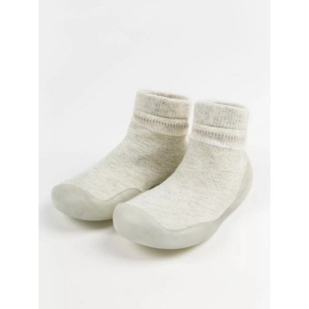 Boots-knees children's First STEP with a breathing sole, size 24, beige color-2