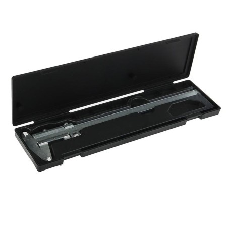 Matrix standards, 250 mm, division price 0.02 mm, metal, with a depth meter-1
