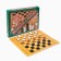 Board game 2 in 1 "backgammon/checkers", large, chips - plastic