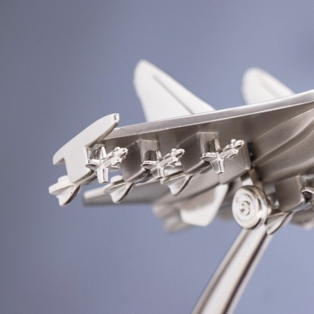 Souvenir plane on the stand 21cm-3