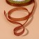 Bricky tape, 10 mm, 23 ± 1 m, burgundy color No. 034