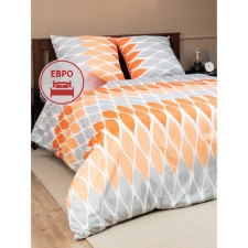 Постельное бельё евро Amore Mio, размер 200х210 см, 200х215 см, 70х70 см - 2 шт