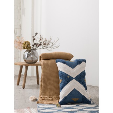 Decorative pillow with a volume pattern of Ethnic, size 40x60 cm-7