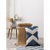 Decorative pillow with a volume pattern of Ethnic, size 40x60 cm