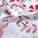 The tablecloth "New Year flowers" is 145x300 cm, 100% p/e