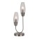 Table lamp 2x60W E14, size 21.5x21.5x52 cm