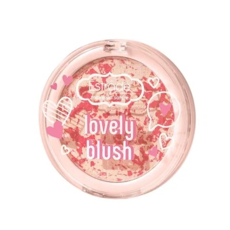 Blood compact Estrâde Lovely Blush, Ton 201