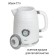 Electric kettle JVC JK-KE1744, plastic, 2200 watts, 1.7 l, white