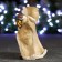 New Year's figure "Boy in a sheepskin coat with a lantern" 7x11x14cm