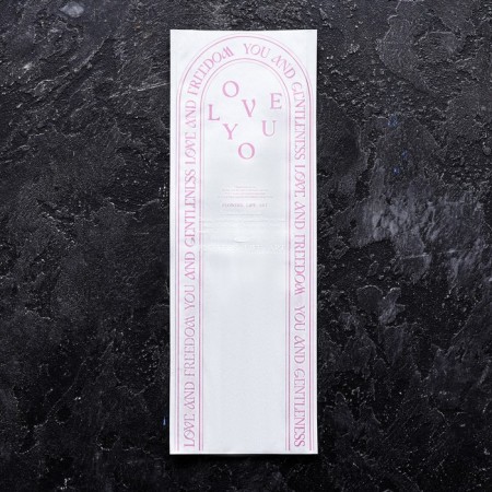 Packet pocket, pink, 14*40cm-2