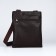 Men's bag over the shoulder, Textura, artificial leather, brown color