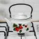 The kettle is cylindrical, 1.5 l, induction, neckline mix, white color