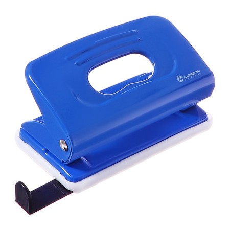 A hole with a ruler of 10 sheets, Lamark Metallic, blue-6