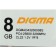 Memory module DDR4 8GB 3200MHz DGMAD43200008S RTL PC4-25600 CL22 DIMM 288-PIN 1.2V Single Rank