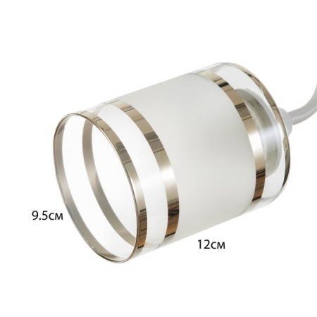 Emma chandelier 3he27 40w is white 51x51x25cm Bayerlux-5
