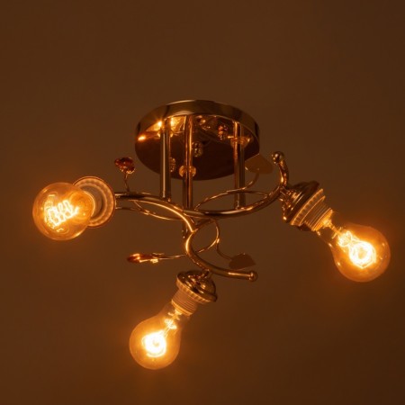 Greta chandelier BP 3x40W E27 Gold Model: 2600553-2