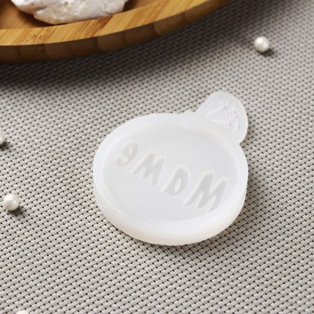 Silicone Mold "Mom", 7 × 5 cm, the color is transparent-2