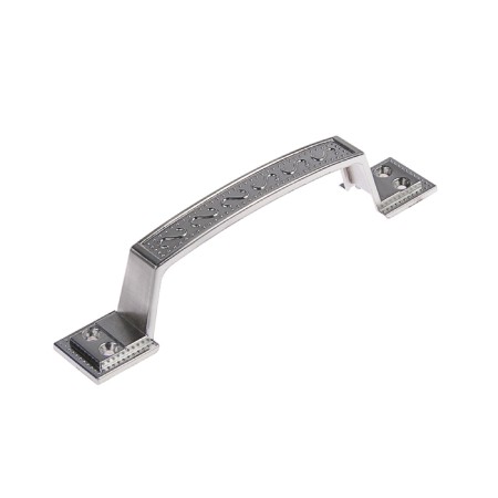 Hand-slope door, color satin nickel