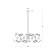 Suspended lamp GIRO 14x50W GU10