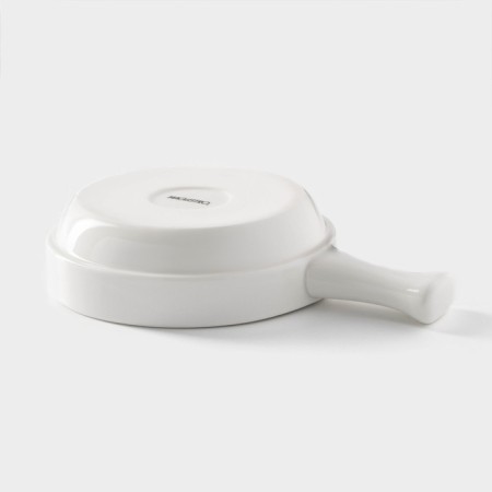 Porcelain cocoa Magistro "Blanche", 20.3 × 14.4 × 4.6 cm, white color-2