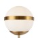Wall lamp 60W, 1HE27, 42x13 cm, brass