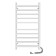 The electric heated tower "Sanprise" circuit P10, 500x1000 mm, right, chrome