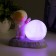 Spinker "Cool Cosmonaut" LED 2W RGB from 3xlr44 batteries with white-gold 11x6x11 cm Risalux