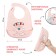 Blory for feeding "Air Ball" silicone with pocket, pink color