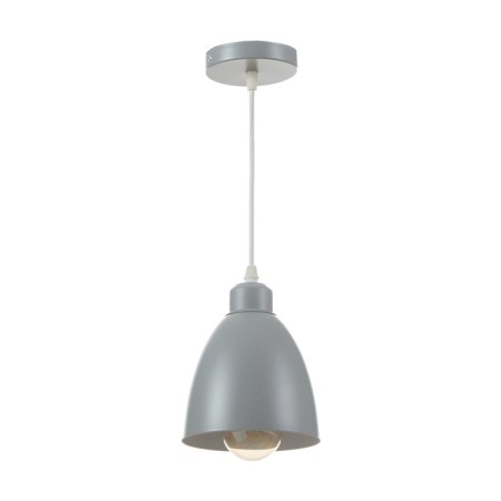 Lamp Bayerlux suspension Bayerlux "oval" 1x40W E27 gray 14x14x18-98 cm