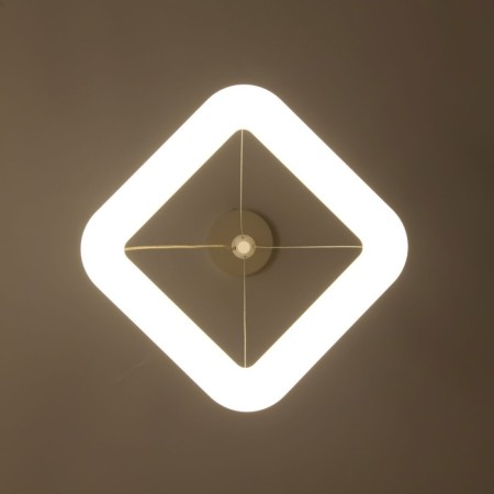 Suspended Citilux “Parker” CL225B210, 25x25x25 cm, 1x15W, LED, white color-12